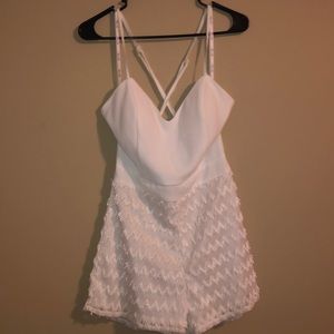 White romper